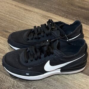 Nike Waffle One Black and White Women’s Sneakers